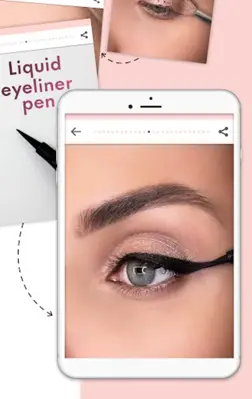 Makeup Tutorial step by step android App screenshot 0