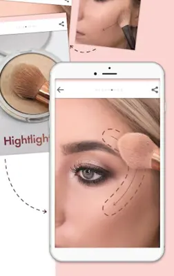 Makeup Tutorial step by step android App screenshot 2